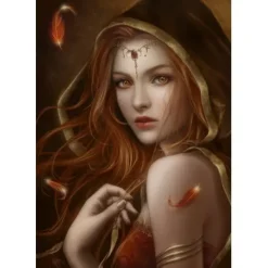 Grafika: Cris Ortega - Red Path of Eternity (1000)