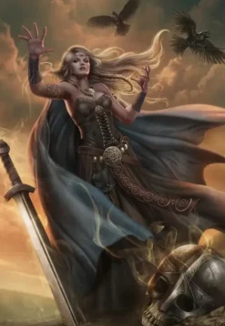 Grafika: Cris Ortega - The Witch Queen (1000)
