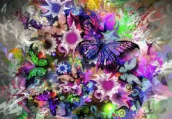 Grafika: Fleurs et Papillons (1000)
