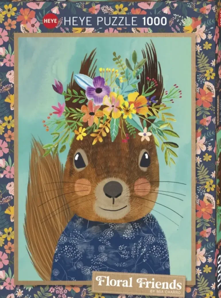 Heye: Floral Friends - Sweet Sqirrel (1000)