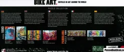 Heye: Panorama - Bike Art, Colourful Row (1000)