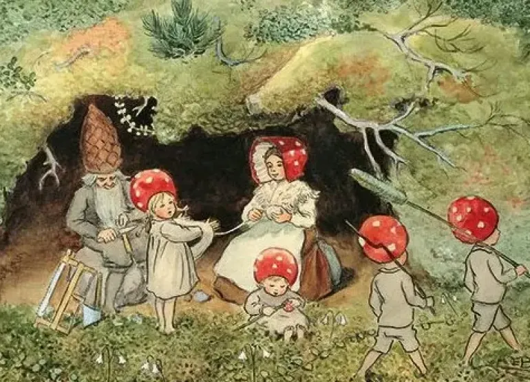 Hjelm Förlag: Tomtebobarnen (4 x 12)