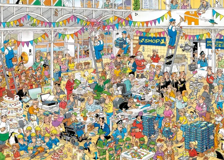 Jan Van Haasteren: Studio 10 Years (1000)