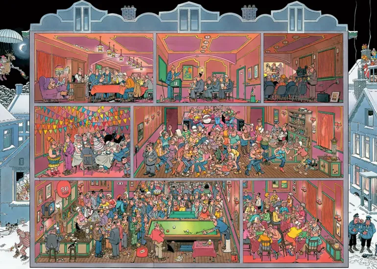 Jan Van Haasteren: The Grand Café (1000)