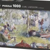 Kärnan: Carl Larsson - Kräftfångst (1000)
