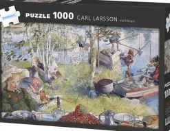 Kärnan: Carl Larsson - Kräftfångst (1000)