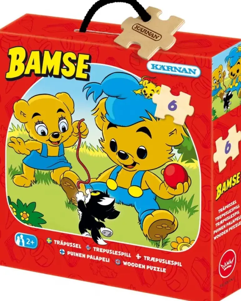Kärnan: Träpussel - Bamse och Nallemaja (6)