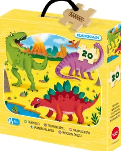 Kärnan: Träpussel - Dinosaurier (20)