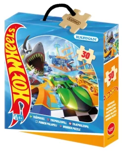 Kärnan: Träpussel - Hot Wheels (30)