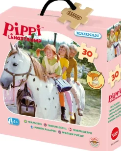 Kärnan: Träpussel - Pippi Långstrump på Ridtur (30)