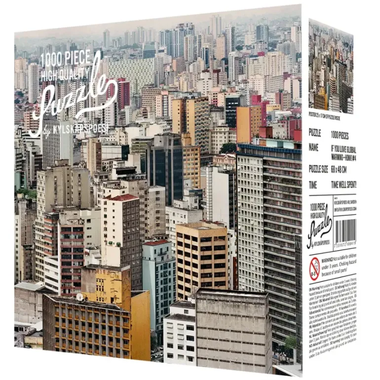 Kylskåpspoesi: Sao Paulo by Jens Assur (1000)