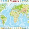 Larsen: Rampussel - Karta, Världen (80)