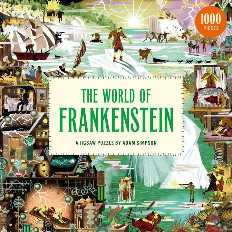 Laurence King: The World of Frankenstein (1000)
