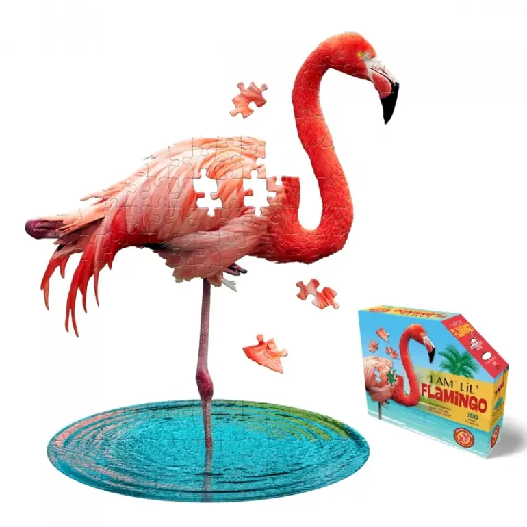 Madd Capp Puzzles: I am Lil' Flamingo (100)