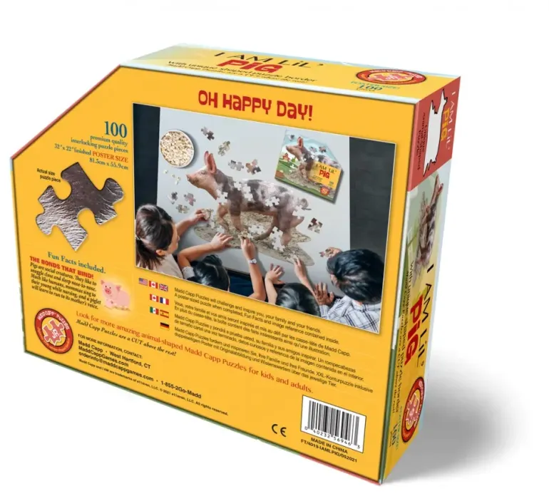 Madd Capp Puzzles: I am Lil' Pig (100)