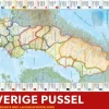 Norstedts: Sveriges Landskap - Sverige Karta med Landskap (260)