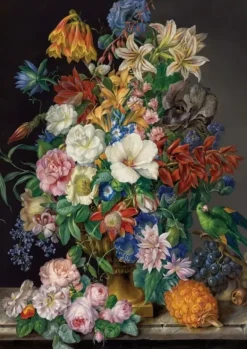 Nova Puzzle: Colorful Flowers in Vase (2000)