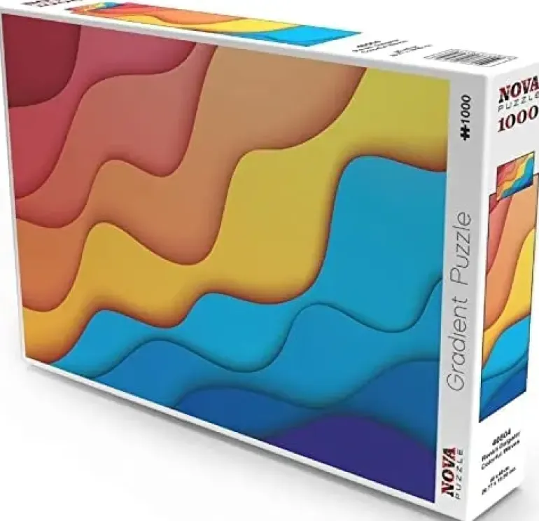 Nova Puzzle: Colorful Waves (1000)