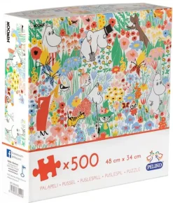 Peliko: Mumin - Moomin, I Blomsterträdgården (500)