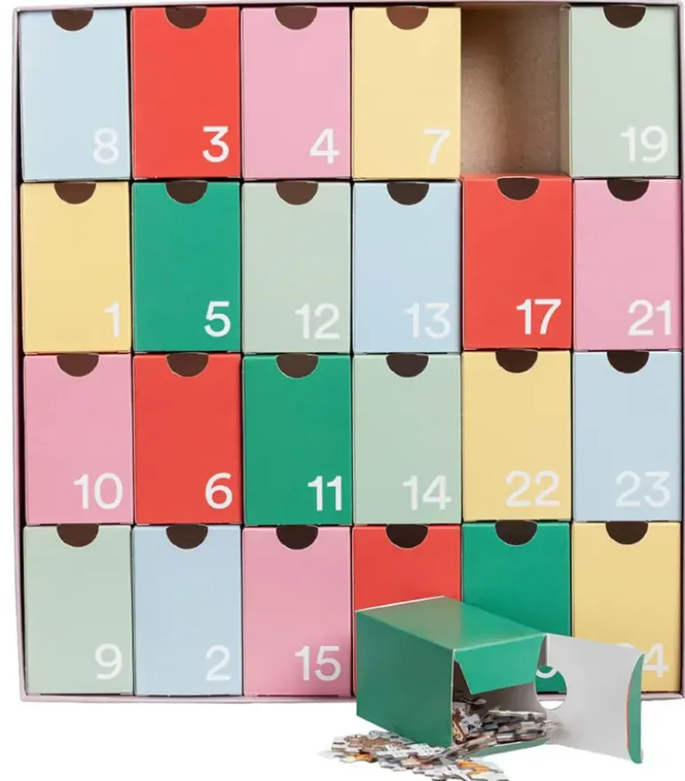 Peliko: Pusselkalender - Julmarknad (1008)