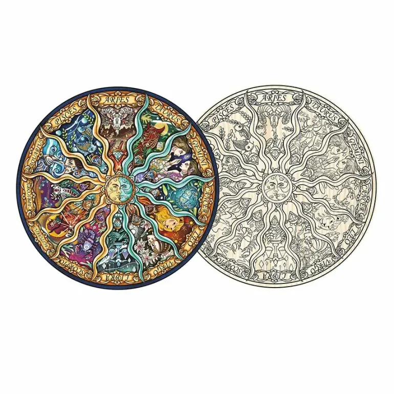 Philos: Artifact Wooden Puzzle - Zodiak (161)