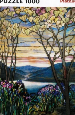 Piatnik: Louis Comfort Tiffany - Magnolias and Irises (1000)