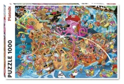 Piatnik: RJ Crisp - The Pink Pirate (1000)