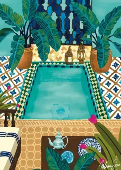 Pieces & Peace: Blue Riad (1000)