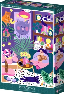 Pieces & Peace: Cat Lover (1000)