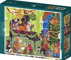 Pieces & Peace: Cats on the Piano (1000)