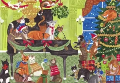 Pieces & Peace: Cats on the Piano (1000)