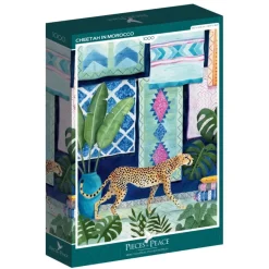 Pieces & Peace: Cheetah in Morocco (1000)
