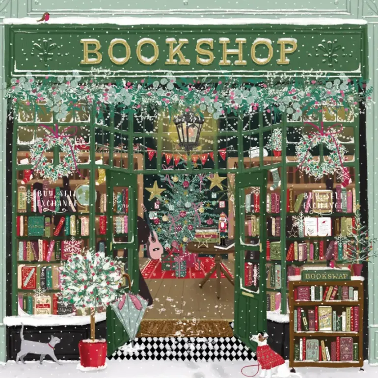 Pieces & Peace: Christmas Bookshop (1000)