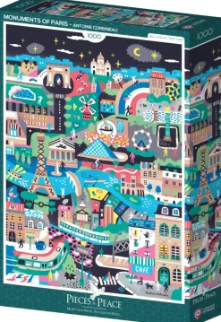 Pieces & Peace: Monuments of Paris (1000)