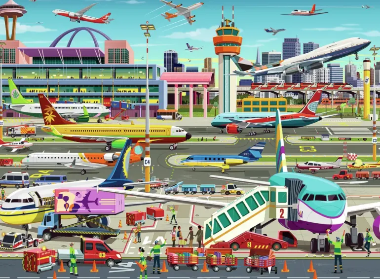 Ravensburger: Airport Central (150)