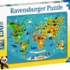Ravensburger: Animal World Map (150)