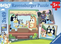 Ravensburger: Bluey's Adventures! (3 x 49)
