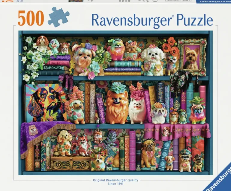 Ravensburger: Brigid Ashwood - Precious Porcelain Pups (500)