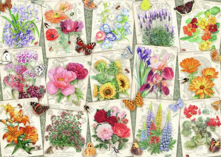 Ravensburger: Cottage Garden Favourites (1000)