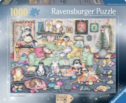 Ravensburger: Crazy Cats - Christmas Crackers (1000)