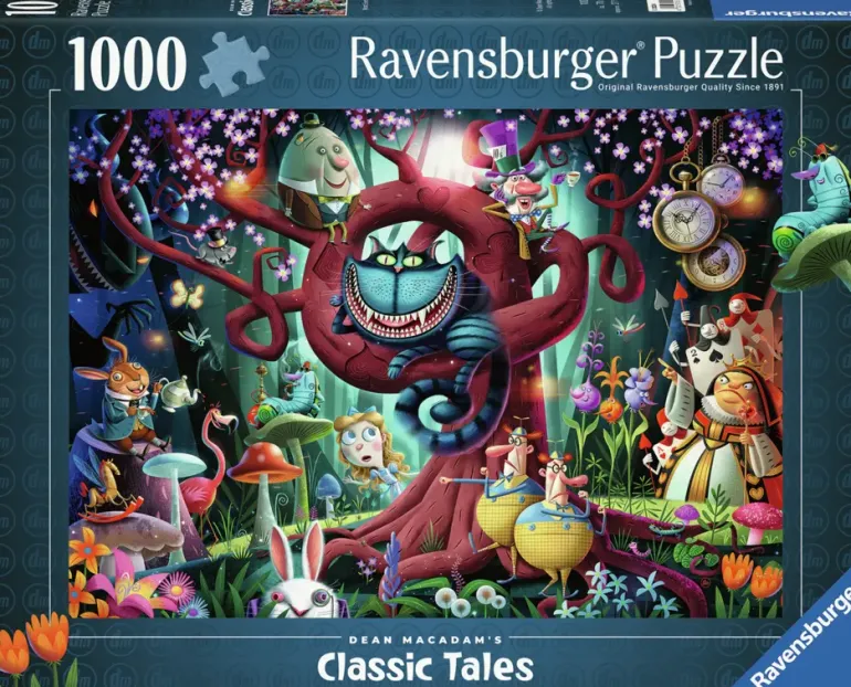 Ravensburger: Dean Macadam - Classic Tales, Most Everyone is Mad (1000)