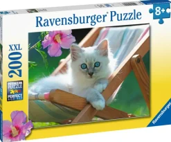 Ravensburger: Deckchair Kitty (200)