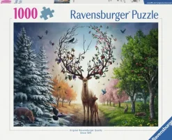Ravensburger: Deer at Day and Night (1000)