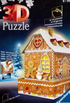 Ravensburger: 3D - Ginger Bread House - Night Edition (257)