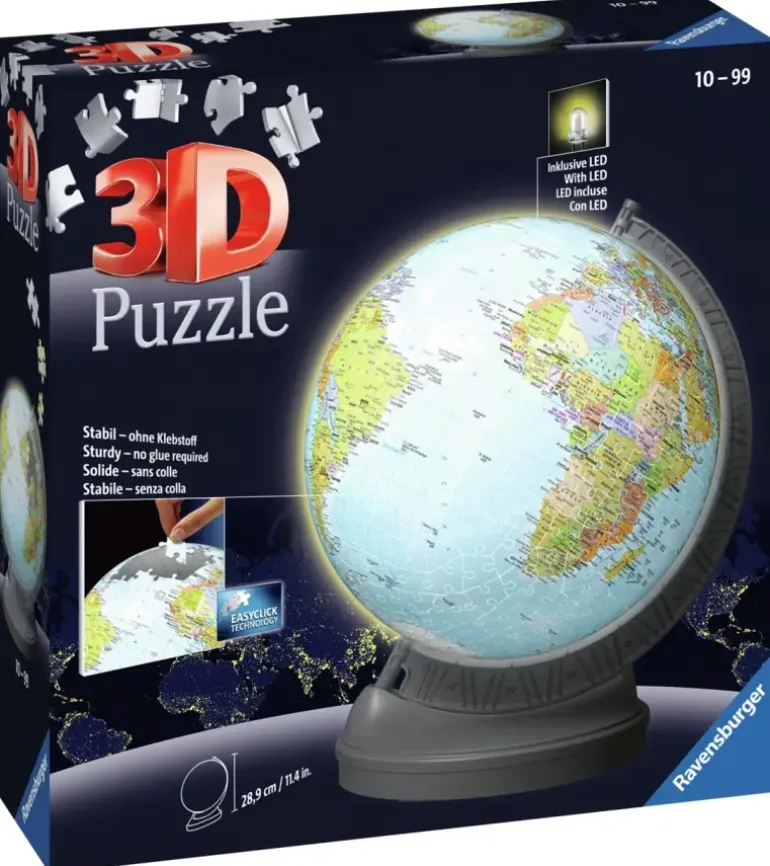 Ravensburger: 3D - Globe with Light (548)