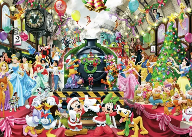 Ravensburger: Disney - All Aboard for Christmas (1000)