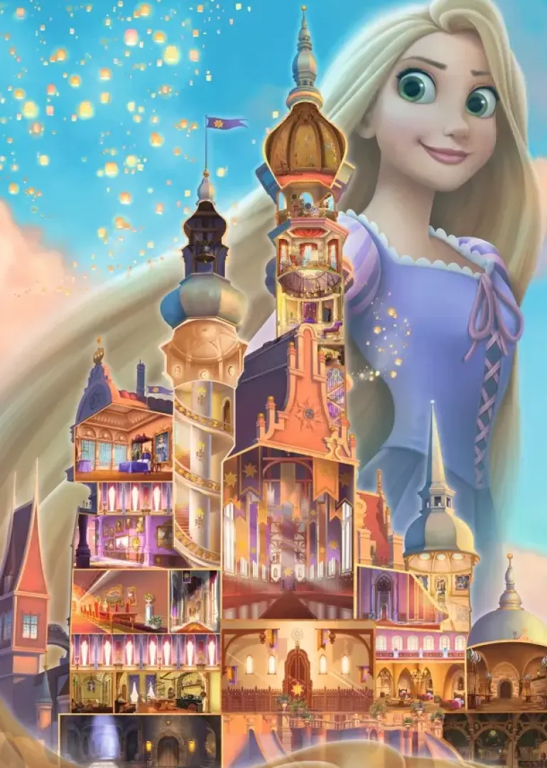 Ravensburger: Disney - Castle Collection, Rapunzel (1000)