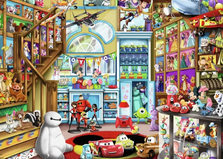 Ravensburger: Disney - Disney & Pixar Toy Store (1000)