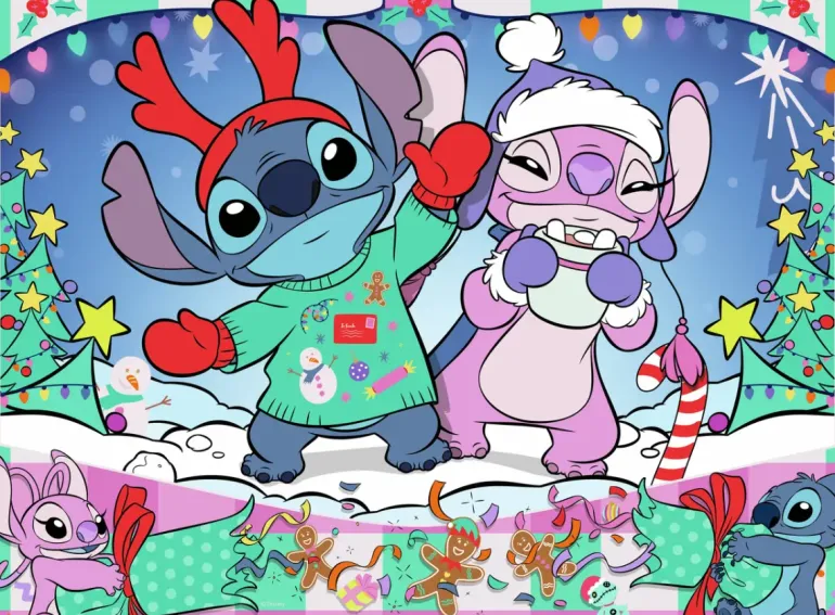 Ravensburger: Disney - Stitch, Merry Everything! (100)