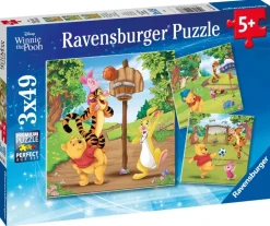 Ravensburger: Disney - Winnie the Pooh, Sports Day (3 x 49)